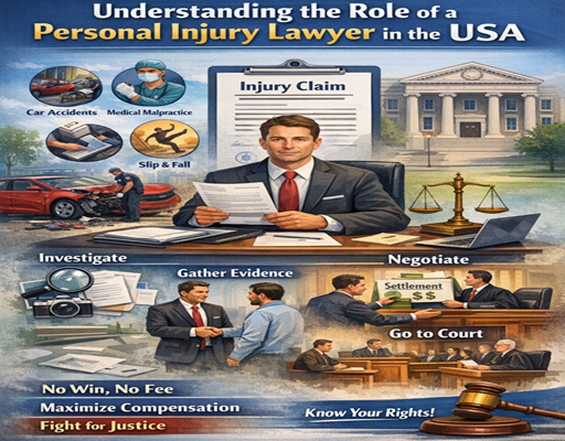 Understanding the Role of a Personal Injury Lawyer in the USA