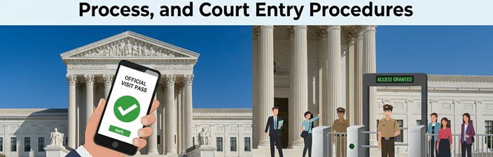 How to Obtaining Supreme Court of the United States Gate Entry Pass