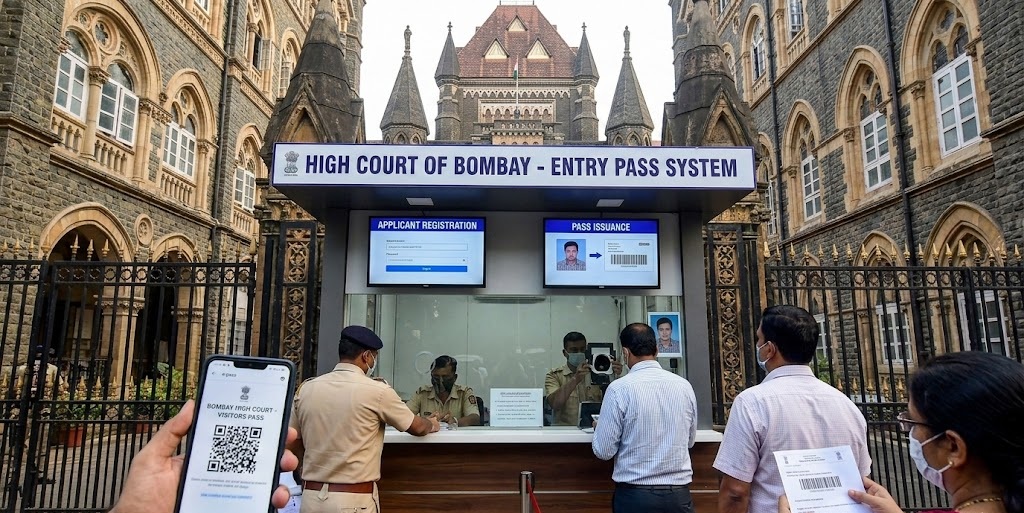 Bombay High Court Entry Pass System