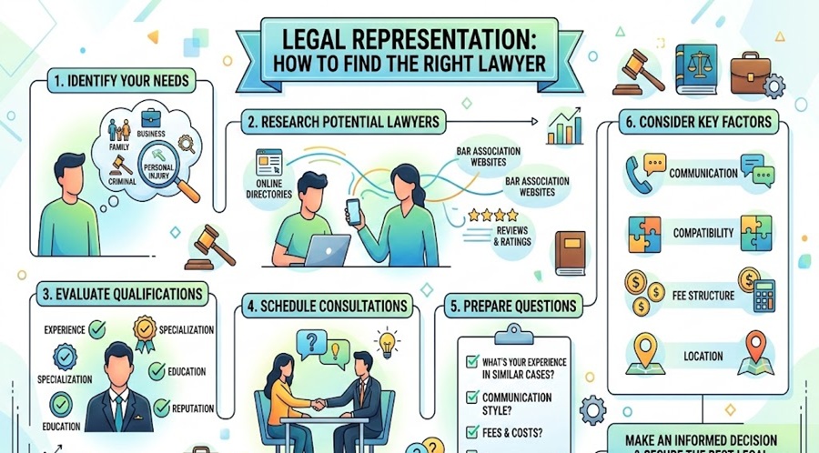 Legal Representation How to Find the Right Lawyer