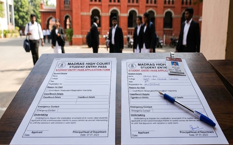 High Court Student Pass Forms for Law Students