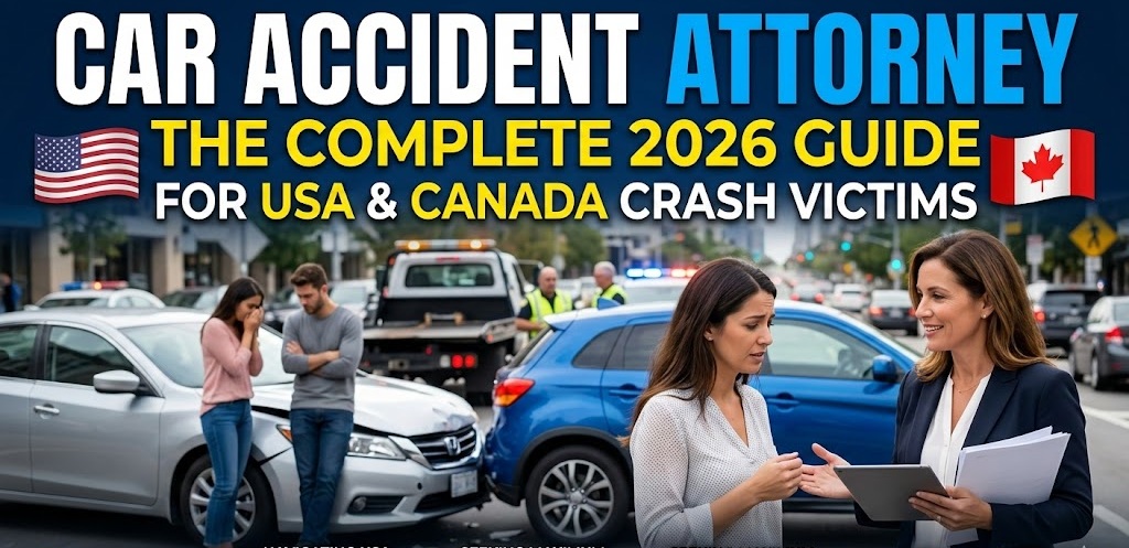Car Accident Attorney The Complete 2026 Guide for USA & Canada Crash Victims